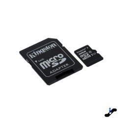 copy of Micro SD 16GB clase 10 Kingston con adaptador 80mb