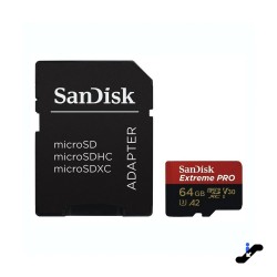 Micro SD con adaptador 64GB